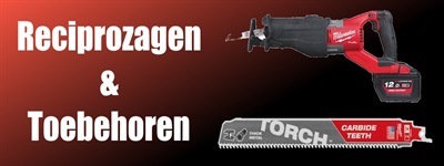 Milwaukee reciprozagen en toebehoren