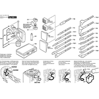 Balais De Charbon Pour Marteau Bosch GSH 5 CE - Lot De 2, Dimensions 6.3x12.5x22mm, Avec Câbles Et Ressorts