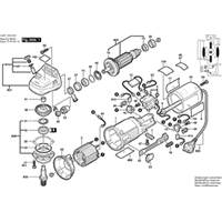 Pièce De Rechange D'Origine BOSCH - Référence 1602388034 - Pour Outils Électroportatifs