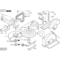 Jeu De 2 Balais En Charbon Pour Meuleuse Bosch GWS 23-230 - Câble Cuivre, Graphite, Neufs Sous Emballage