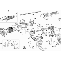 Dewalt D25262k Type 1 spare parts and technical drawings Kruis