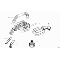 Dewalt Dcv517n Type 1 spare parts and technical drawings Kruis Powertools