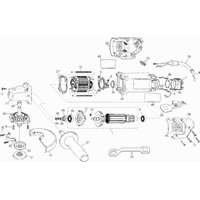Dewalt Dw402 Type 3 spare parts and technical drawings Kruis Powertools