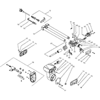 Boîtier D'engrenage Métallique 316060690 Compatible Scie à Onglet Metabo KS216M KGS216M KGSV216M - Pièce De Rechange Robuste Pour Réparation Outil De Jardin